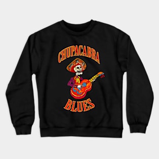 Chupacabra Blues Colour Crewneck Sweatshirt